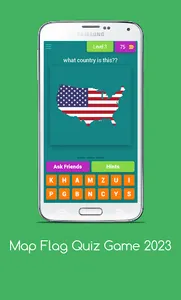 MAP FLAG QUIZ screenshot 1