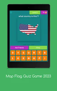 MAP FLAG QUIZ screenshot 15