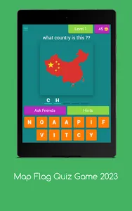 MAP FLAG QUIZ screenshot 7