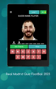 REAL MADRID QUIZ 2023 screenshot 14
