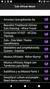 Zulu African Music screenshot 3