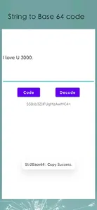 String 2 Base64 - Android Tool screenshot 1