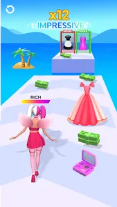 Money Rush: Music Race 3D screenshot 1