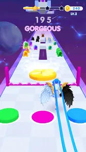 Dancing Hair - Music Race 3D screenshot 3