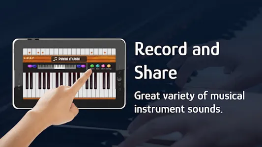Piano Music Keyboard screenshot 1