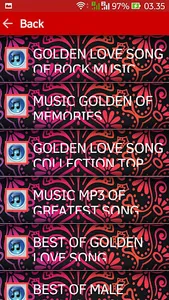 Golden Love Songs Mp3 screenshot 1