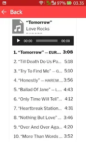 Golden Love Songs Mp3 screenshot 2