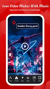 Love Photo Video Maker With Mu screenshot 4