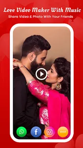Love Photo Video Maker With Mu screenshot 5