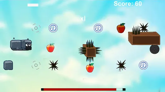 Worm Music Apple 2 screenshot 1