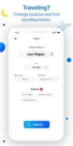 Event Moon - Find Local Events screenshot 2
