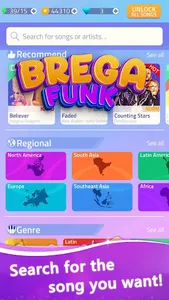 Brega Funk Piano Tiles screenshot 0