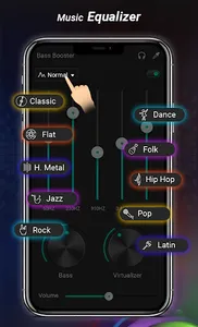 Bass Booster & Equalizer screenshot 3