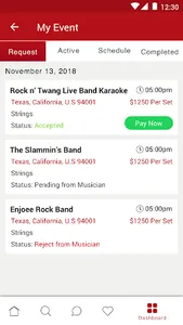 Musicians4Rent screenshot 1