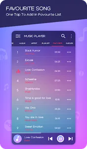 Music Player Mp3 Audio Player screenshot 6