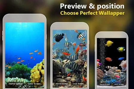 Aquarium Live Wallpaper HD screenshot 11