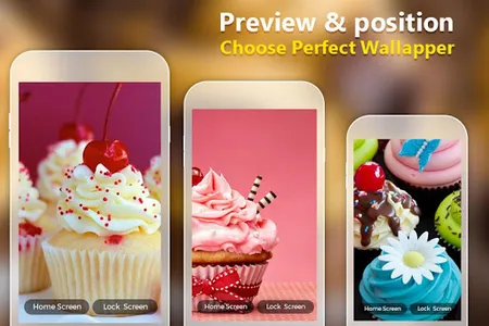 Cupcake Live Wallpaper screenshot 2