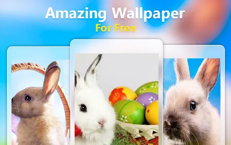 Easter Bunny Live Wallpaper HD screenshot 0