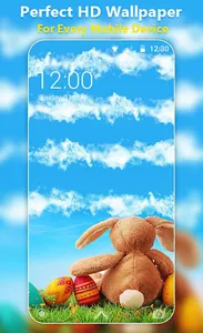 Easter Bunny Live Wallpaper HD screenshot 11