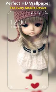 Sweet Doll Wallpaper HD screenshot 10