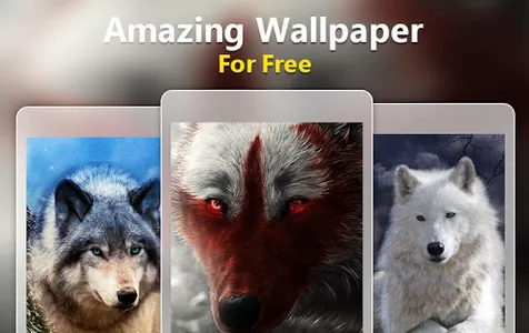 Wolf Live Wallpaper HD screenshot 3