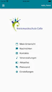 Kreismusikschule Celle screenshot 0