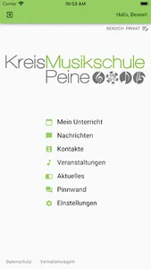 Kreismusikschule Peine screenshot 0
