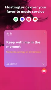 Musixmatch: lyrics finder screenshot 1