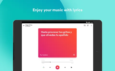 Musixmatch: lyrics finder screenshot 14