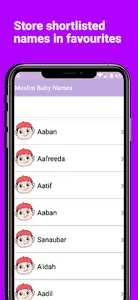 Muslim Baby Names and Meanings screenshot 1