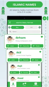 Muslim Baby Names & Meanings screenshot 0