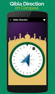 Qibla Direction Finder Compass screenshot 0