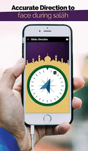 Qibla Direction Finder Compass screenshot 2