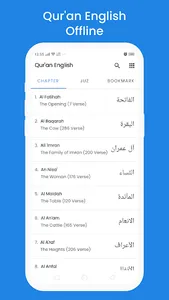 Quran English Translation screenshot 1
