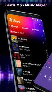 Offline Music Mp3 Player- Muso screenshot 0