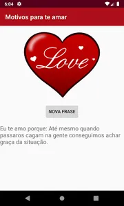 Motivos para te amar screenshot 1