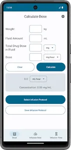 Infusion Calculator screenshot 0