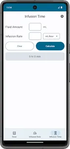 Infusion Calculator screenshot 2
