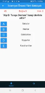 Sınava Hazırlık Edebiyat screenshot 0