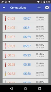 Full Term - Contraction Timer screenshot 3