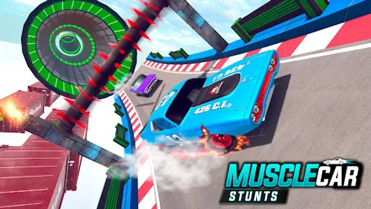 Muscle Car Stunts: Car Games screenshot 2