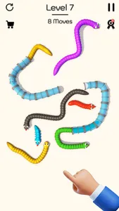 Tangled Snakes: Puzzle Game screenshot 15