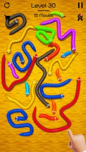 Tangled Snakes: Puzzle Game screenshot 17