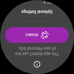 Lefty: Wear OS on right wrist screenshot 2