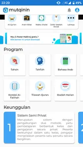 Mutqinin - Tahsin, Tahfizh, Al screenshot 1
