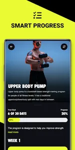 Dumbbell Training App screenshot 2