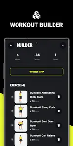 Dumbbell Training App screenshot 5