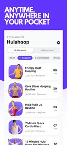 Hula Hoop Training App screenshot 1