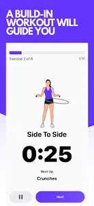 Hula Hoop Training App screenshot 3