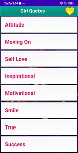 Girl Quotations screenshot 0